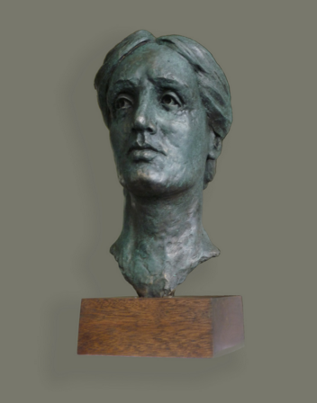 Virginia Woolf bust Sculpture