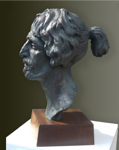 Frank Zappa bust Sculpture