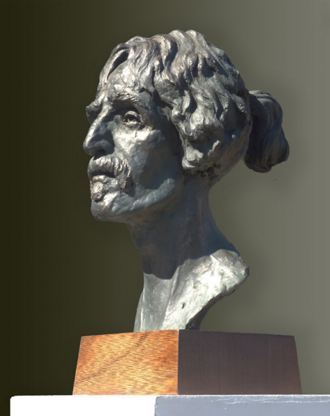 Frank Zappa bust Sculpture