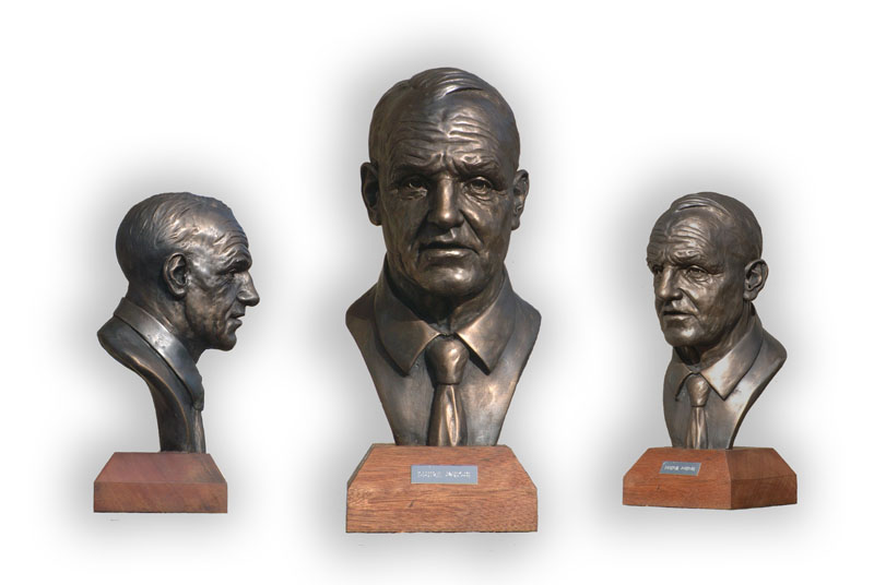 Bust Sculpture of Bill Shankly