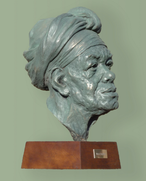 Maya Angelou Bust Sculpture