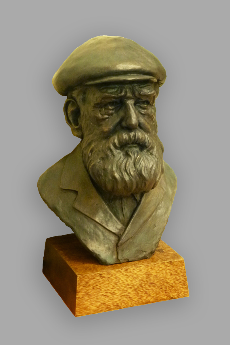 Bust Sculpture of Old Tom Morris