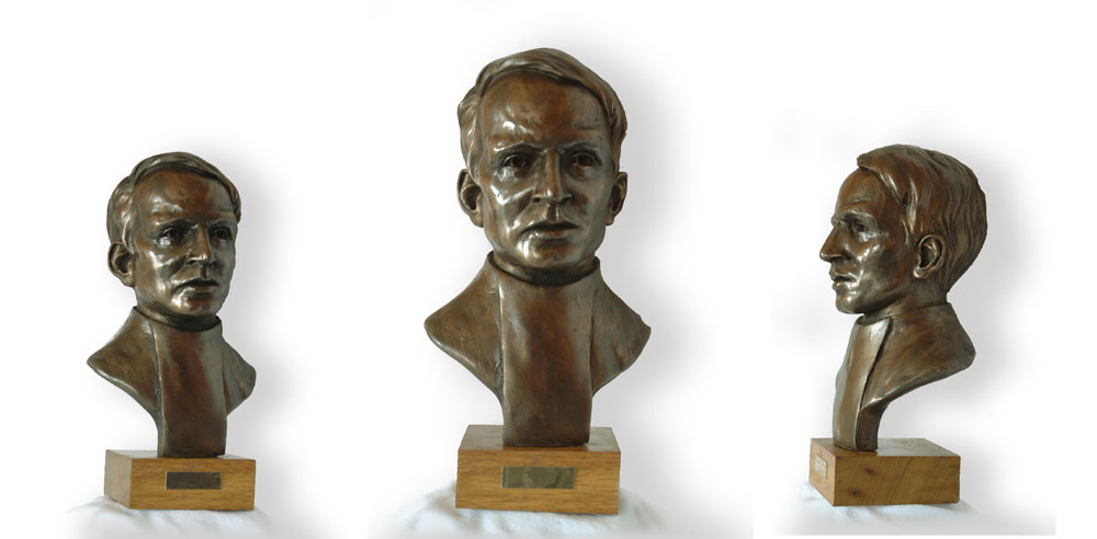 Bust Sculpture of Brother Walfrid