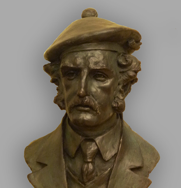Bust Sculpture of Young Tom Morris