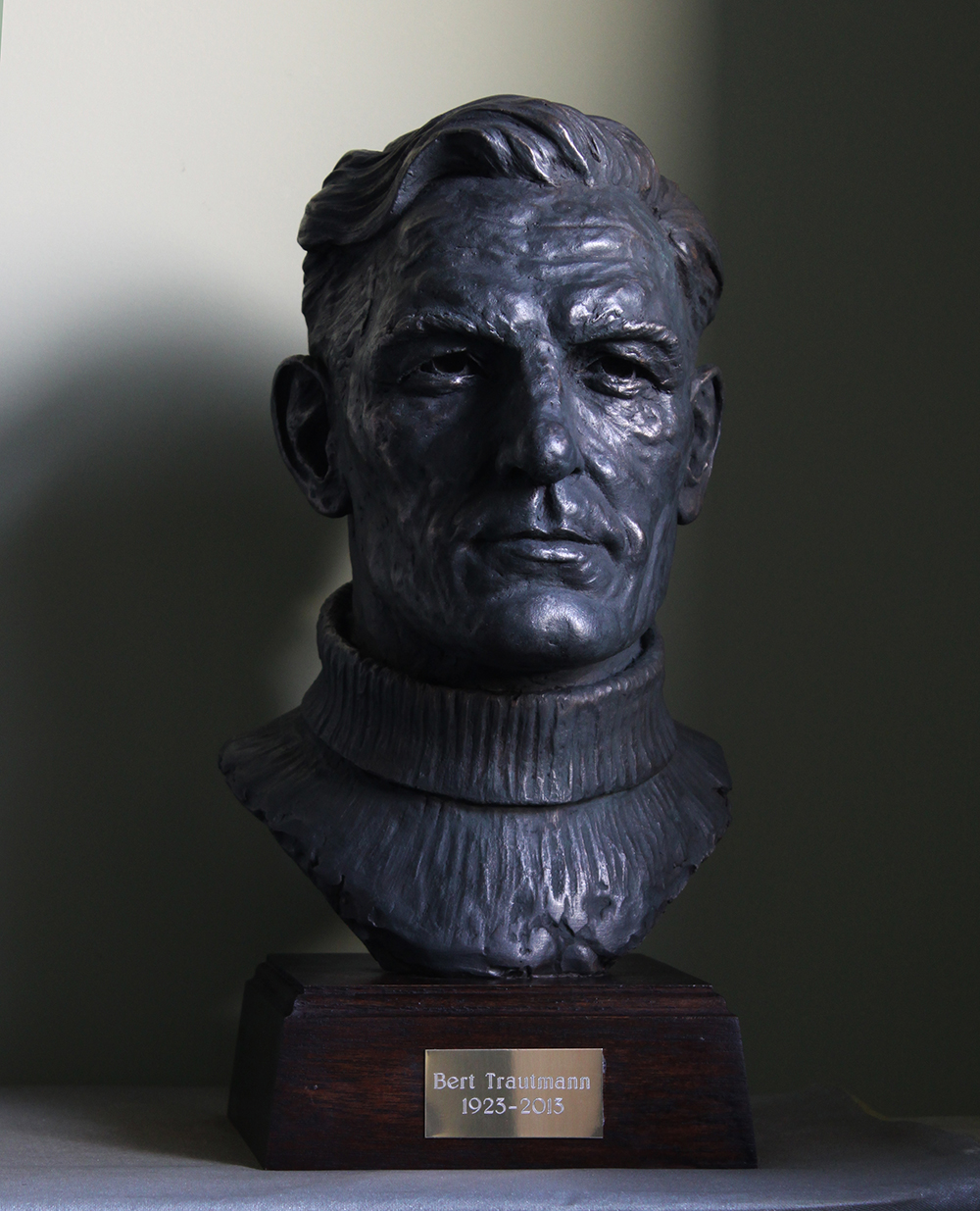 Bust Sculpture of Bert Trautmann